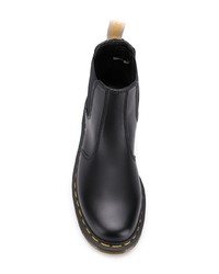 schwarze Chelsea Boots aus Leder von Dr. Martens