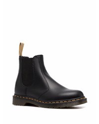 schwarze Chelsea Boots aus Leder von Dr. Martens