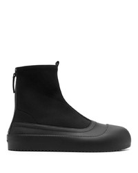 schwarze Chelsea Boots aus Leder von Vic Matie