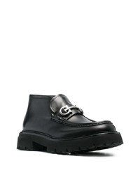 schwarze Chelsea Boots aus Leder von Ferragamo