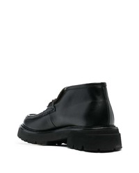 schwarze Chelsea Boots aus Leder von Ferragamo