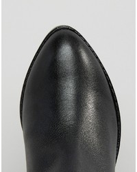 schwarze Chelsea Boots aus Leder von Aldo