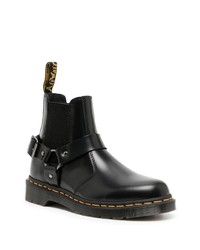 schwarze Chelsea Boots aus Leder von Dr. Martens