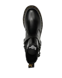 schwarze Chelsea Boots aus Leder von Dr. Martens