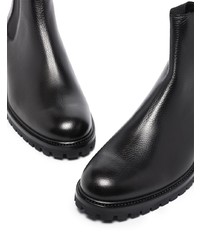 schwarze Chelsea Boots aus Leder von Common Projects