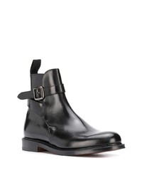 schwarze Chelsea Boots aus Leder von Church's