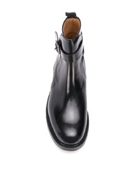 schwarze Chelsea Boots aus Leder von Church's