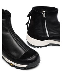 schwarze Chelsea Boots aus Leder von Our Legacy