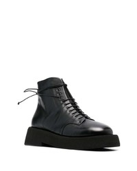 schwarze Chelsea Boots aus Leder von Marsèll