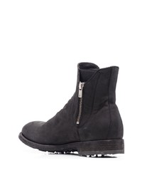 schwarze Chelsea Boots aus Leder von Officine Creative