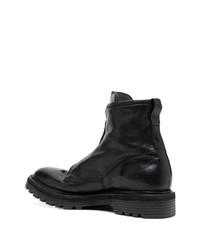 schwarze Chelsea Boots aus Leder von Premiata