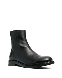 schwarze Chelsea Boots aus Leder von Officine Generale