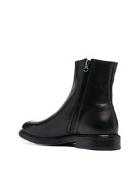 schwarze Chelsea Boots aus Leder von Officine Generale