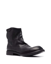 schwarze Chelsea Boots aus Leder von Premiata