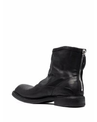 schwarze Chelsea Boots aus Leder von Premiata