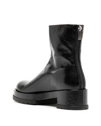 schwarze Chelsea Boots aus Leder von SAPIO