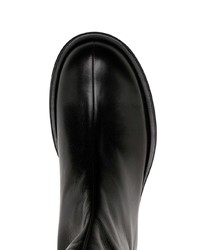 schwarze Chelsea Boots aus Leder von SAPIO