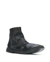 schwarze Chelsea Boots aus Leder von Marsèll