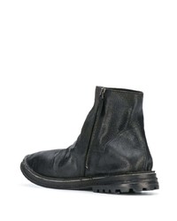 schwarze Chelsea Boots aus Leder von Marsèll