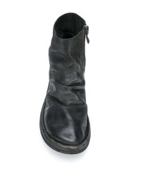 schwarze Chelsea Boots aus Leder von Marsèll