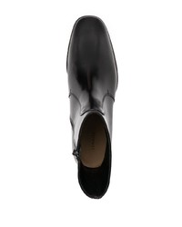 schwarze Chelsea Boots aus Leder von Lemaire