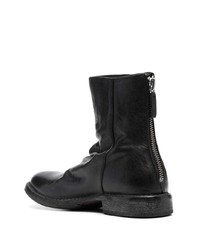 schwarze Chelsea Boots aus Leder von Moma