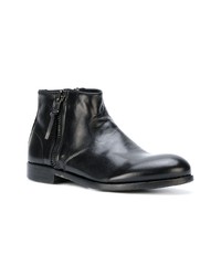 schwarze Chelsea Boots aus Leder von Leqarant