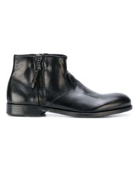 schwarze Chelsea Boots aus Leder von Leqarant