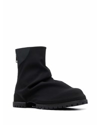 schwarze Chelsea Boots aus Leder von 424