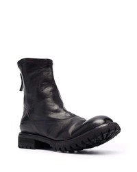 schwarze Chelsea Boots aus Leder von Premiata