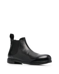 schwarze Chelsea Boots aus Leder von Marsèll