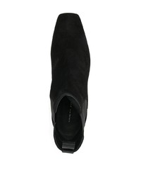 schwarze Chelsea Boots aus Wildleder von Giuseppe Zanotti