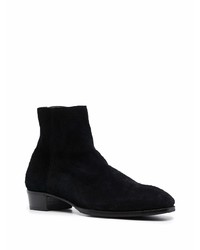 schwarze Chelsea Boots aus Wildleder von Lidfort