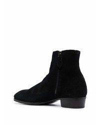 schwarze Chelsea Boots aus Wildleder von Lidfort