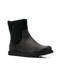 schwarze Chelsea Boots aus Wildleder von Sorel