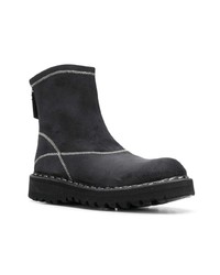 schwarze Chelsea Boots aus Wildleder von Premiata