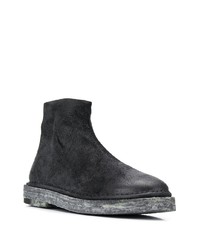 schwarze Chelsea Boots aus Wildleder von Marsèll