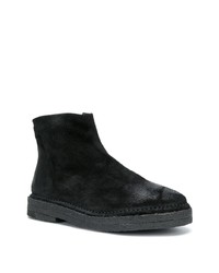 schwarze Chelsea Boots aus Wildleder von Marsèll