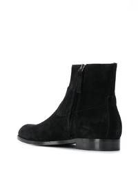 schwarze Chelsea Boots aus Wildleder von Buttero