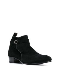 schwarze Chelsea Boots aus Wildleder von Lidfort