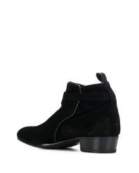 schwarze Chelsea Boots aus Wildleder von Lidfort