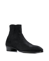 schwarze Chelsea Boots aus Wildleder von Lidfort