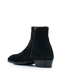 schwarze Chelsea Boots aus Wildleder von Lidfort