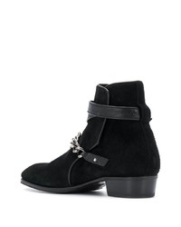 schwarze Chelsea Boots aus Wildleder von Lidfort