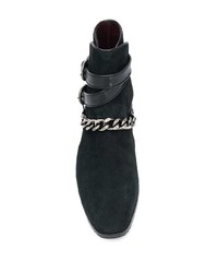 schwarze Chelsea Boots aus Wildleder von Lidfort