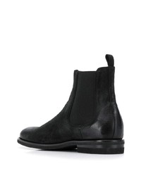 schwarze Chelsea Boots aus Wildleder von Henderson Baracco