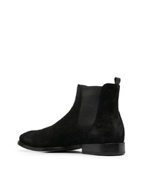 schwarze Chelsea Boots aus Wildleder von Buttero