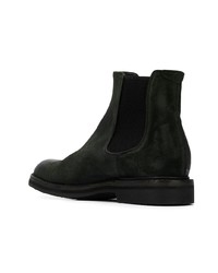 schwarze Chelsea Boots aus Wildleder von Pantanetti