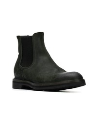 schwarze Chelsea Boots aus Wildleder von Pantanetti