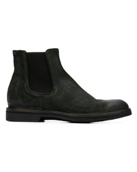 schwarze Chelsea Boots aus Wildleder von Pantanetti